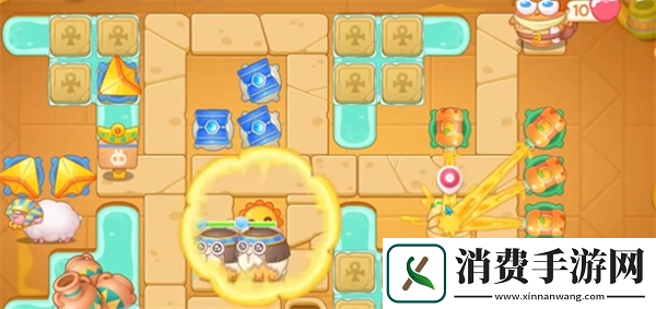 保卫萝卜4法老归来第25关攻略