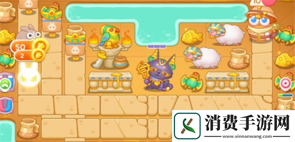 保卫萝卜4法老归来第24关攻略