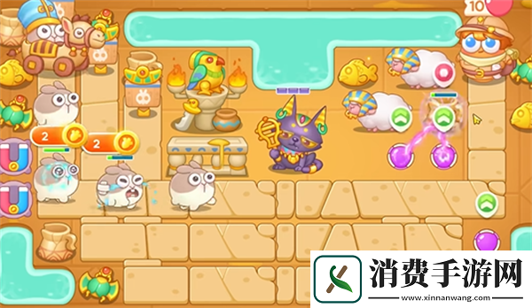 保卫萝卜4法老归来第24关攻略
