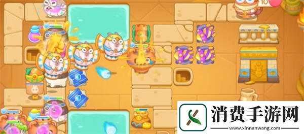 保卫萝卜4法老归来第23关攻略
