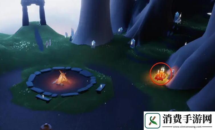 光遇8月14日大蜡烛堆位置一览