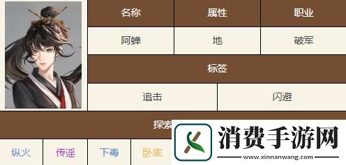 如鸢阿蝉技能天赋攻略