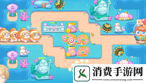 保卫萝卜4海的闺女11关攻略