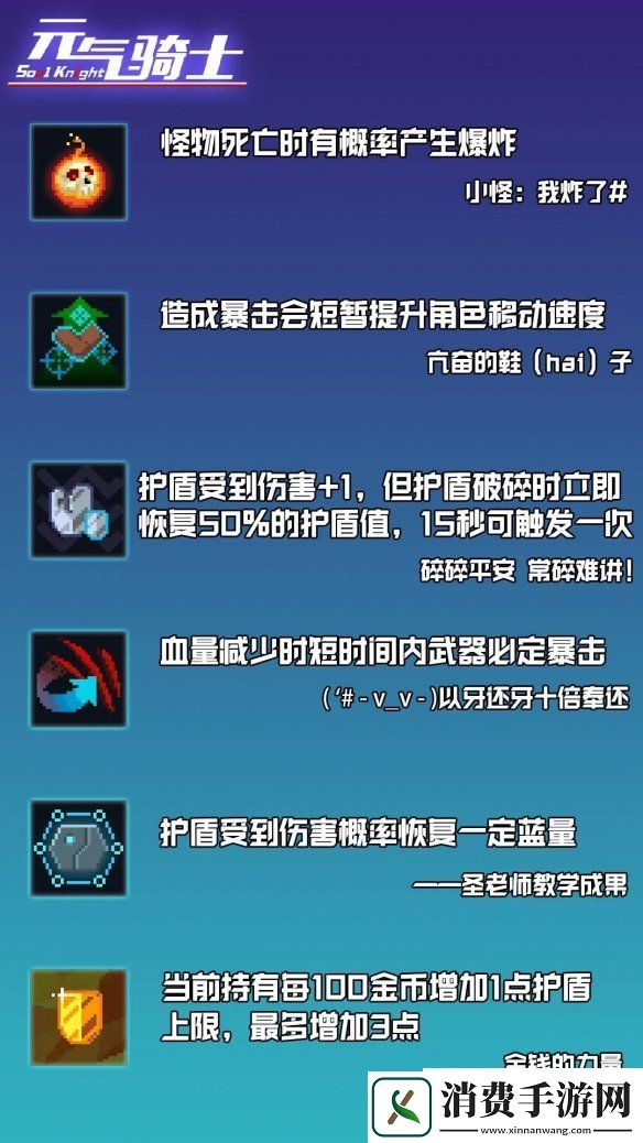 元气骑士暑假更新预告元气骑士新天赋与新因子更新介绍
