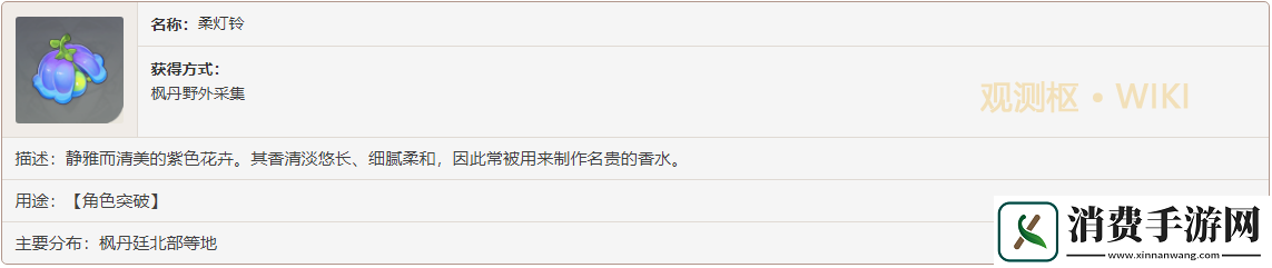 原神琳妮特突破材料怎么获得