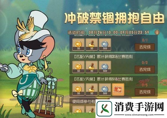 猫和老鼠A级皮肤玛丽笼中鸟上线笼中鸟活动正式开启