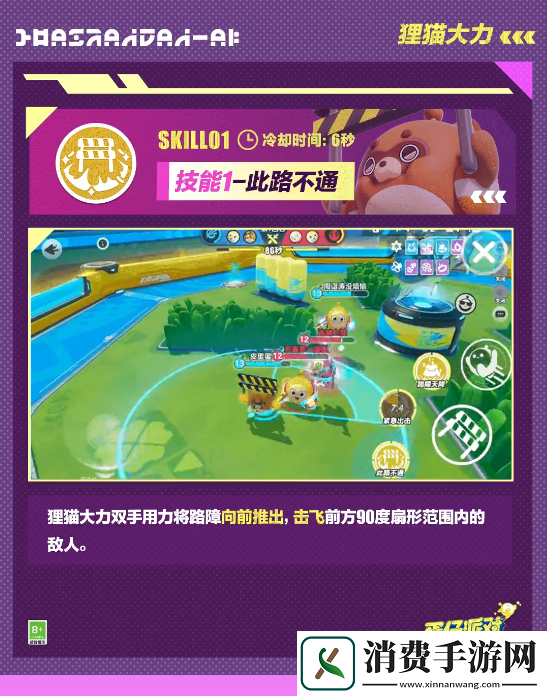 蛋仔派对超燃竞技场狸猫大力怎么样