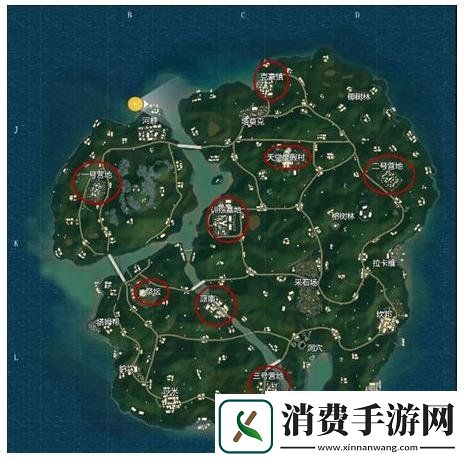 和平精英信号枪刷新位置分布图介绍信号枪在哪获得