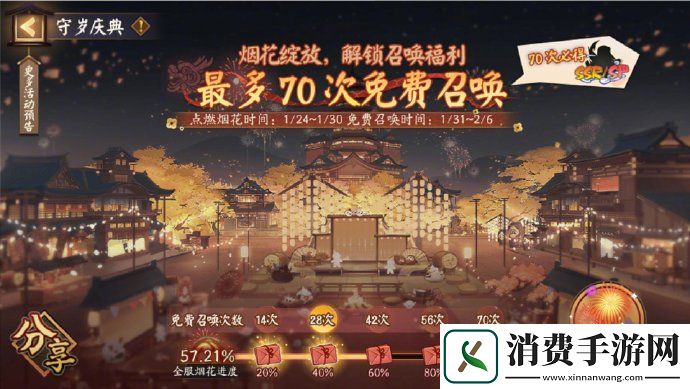 阴阳师守岁庆典玩法攻略