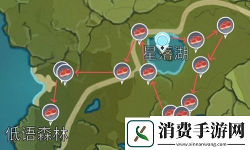 原神兽肉采集位置路线图一览兽肉采集详细图片位置