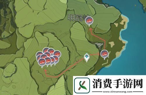 原神兽肉采集位置路线图一览兽肉采集详细图片位置