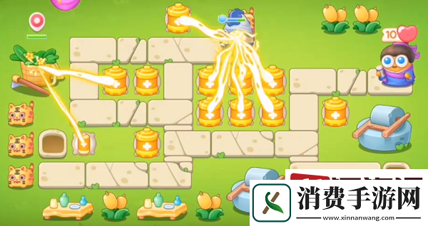保卫萝卜4浪漫七夕第21关怎么过