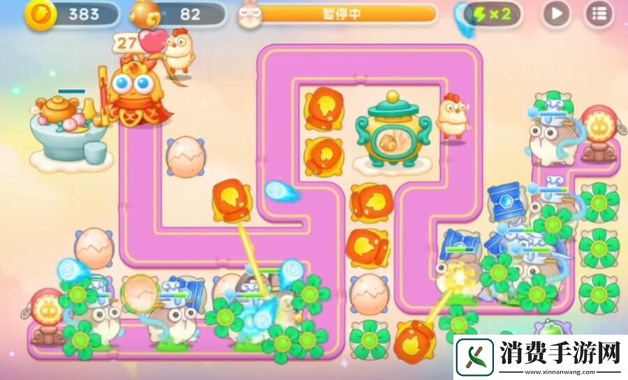 保卫萝卜4新春大集第2关通关攻略