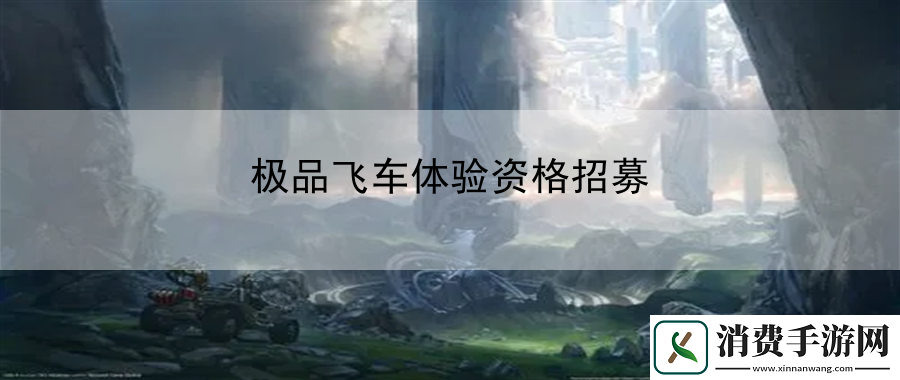 极品飞车体验资格招募：角色造型与个性化定制