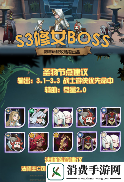剑与远征修女及剑圣打法是什么