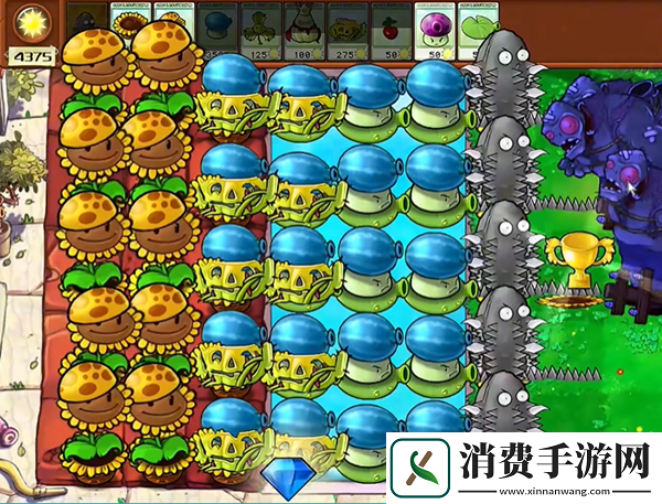 植物大战僵尸杂交版钢刺坚果王1怎么通关钢刺坚果王1通关攻略