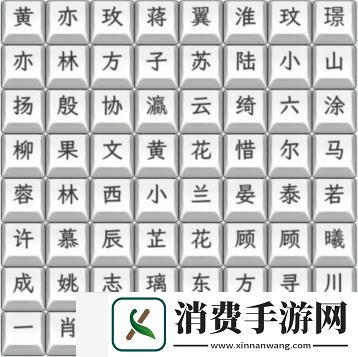 文字找茬大师电视剧男女主连上影视剧主角名字怎么过关