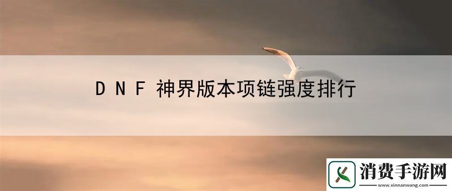 DNF神界版本项链强度排行：新手入门指南速览游戏核心玩法