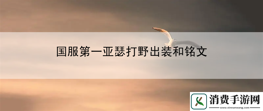 国服第一亚瑟打野出装和铭文：装备选择与搭配