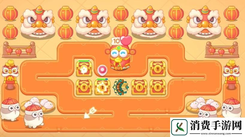 保卫萝卜4新春大集第14关通关攻略