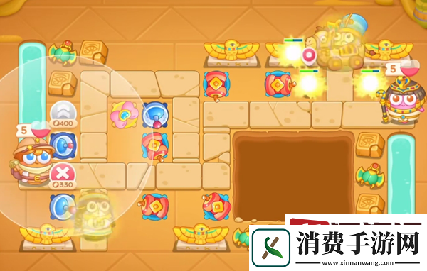 保卫萝卜4法老归来第26关怎么过