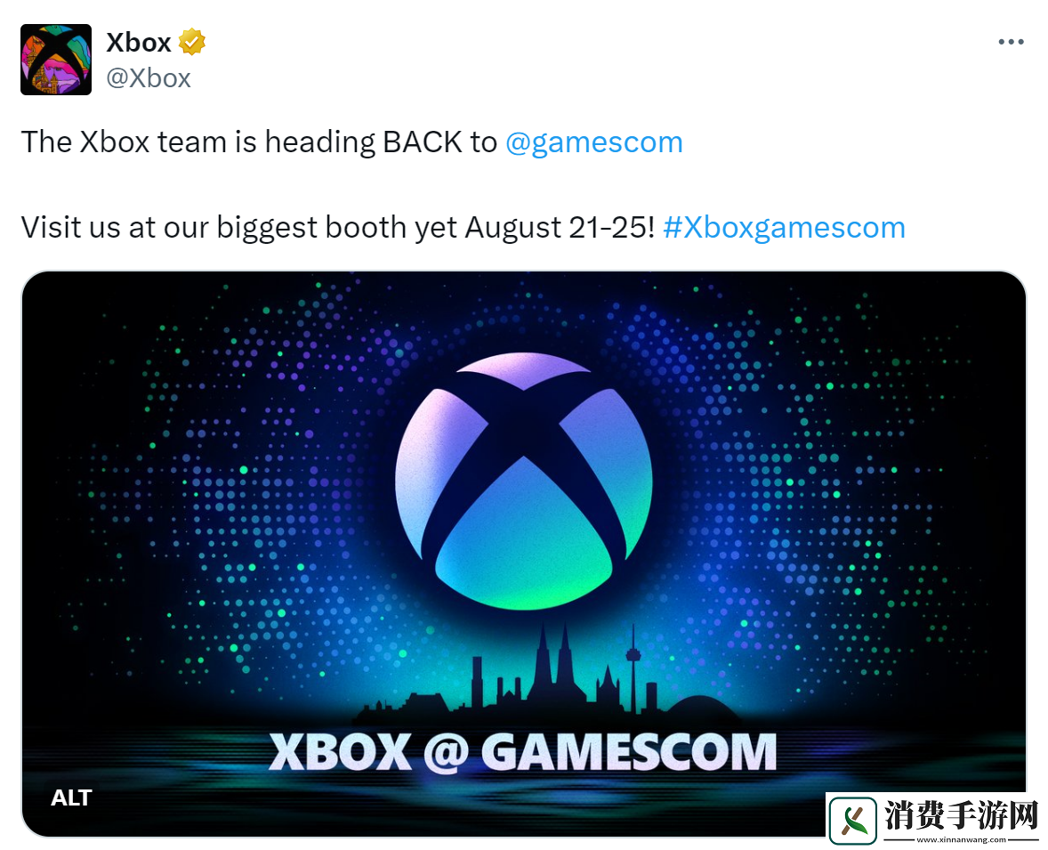 Xbox宣布将参加科隆展-Xbox会获得迄今为止最大展位