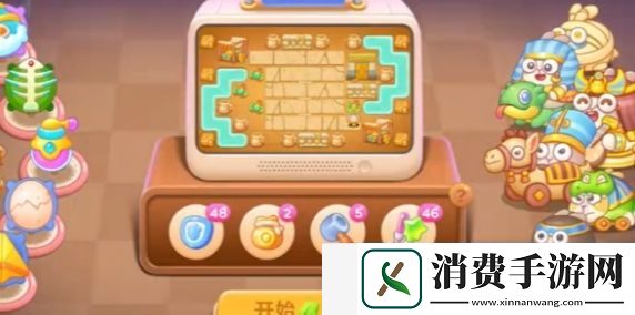 保卫萝卜4法老归来第21关攻略