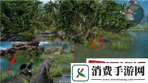 最终幻想15热闹的河流红蛙在哪