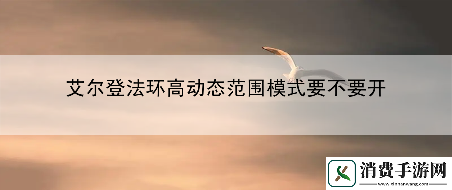 艾尔登法环高动态范围模式要不要开：战斗节奏能量控持久作战