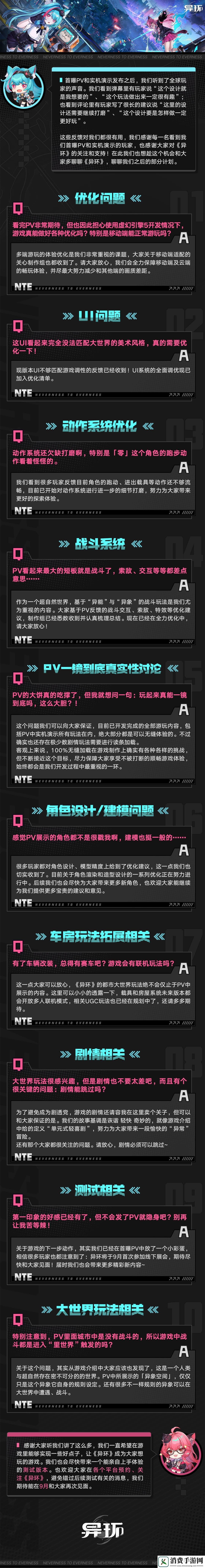 异环官方回应公布后玩家问题