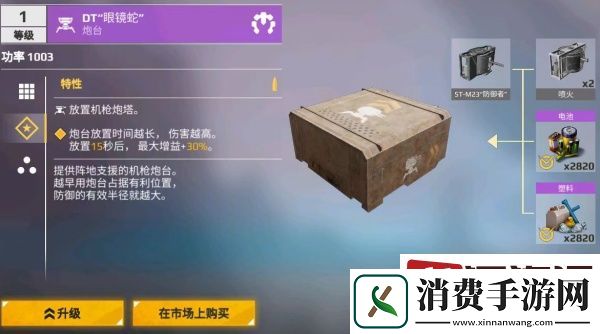 创世战车炮台有哪些