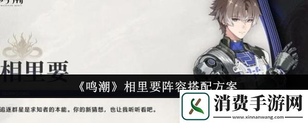 鸣潮相里要阵容搭配方案