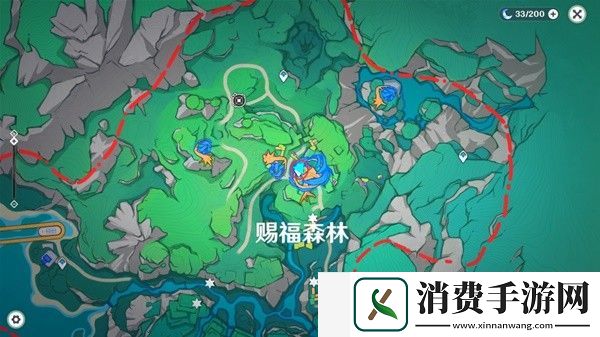 原神赐福森林欢声飞羽在哪里