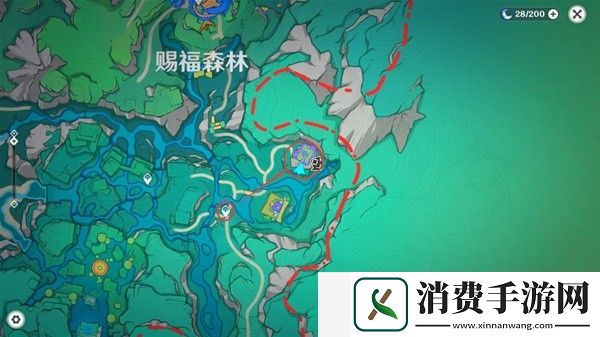 原神赐福森林欢声飞羽在哪里