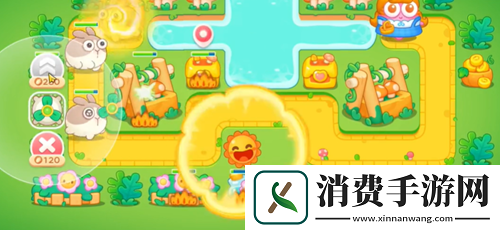 保卫萝卜4绿野奇缘第一关怎么过