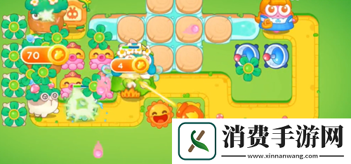 保卫萝卜4绿野奇缘第一关怎么过