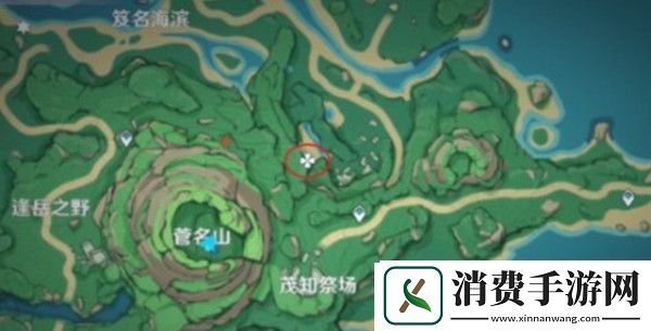原神鹤观藏宝图的碎片位置