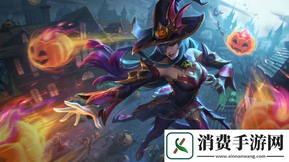 LOL万圣节辛德拉皮肤外观