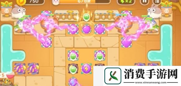 保卫萝卜4法老归来第5关攻略