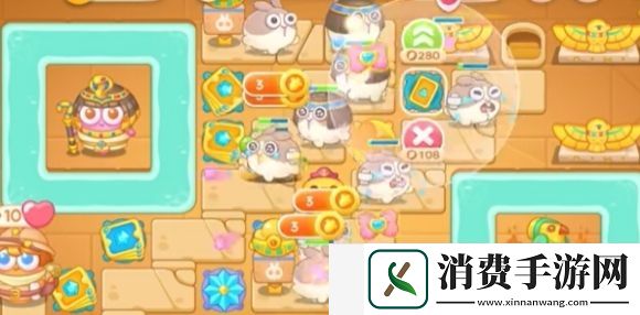 保卫萝卜4法老归来第4关攻略