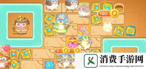 保卫萝卜4法老归来第4关攻略