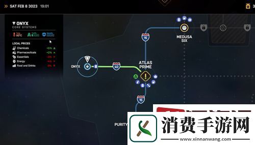 星际卡车司机星图的基本构成