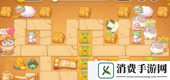 保卫萝卜4法老归来第1关攻略