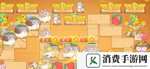 保卫萝卜4法老归来第6关攻略