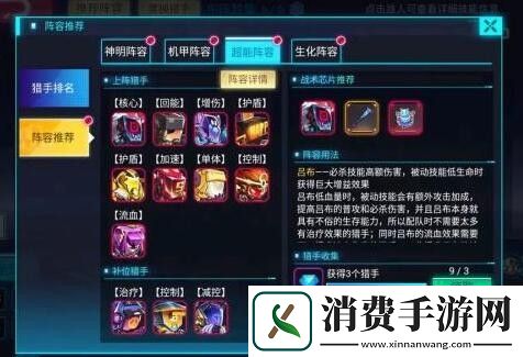 修普诺斯阵容搭配推荐攻略