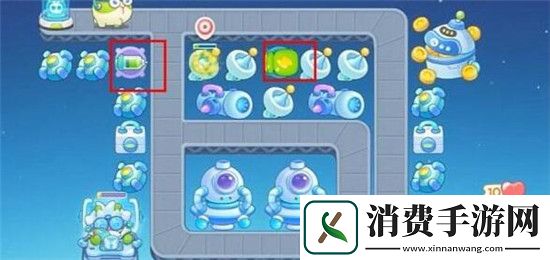保卫萝卜4阿波尼克号第四十五关通关技巧