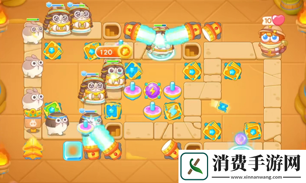 保卫萝卜4法老归来第40关攻略