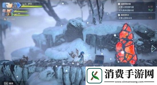 百英雄传崛起手游雪山隐藏关卡位置介绍