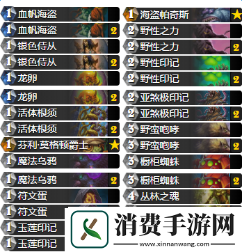 炉石传说黑科技海盗蛋蛋德卡组分享
