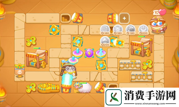 保卫萝卜4法老归来第40关攻略